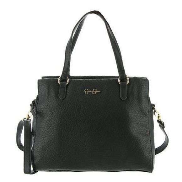 Jessica Simpson 11JS960RO-MT Medium Meteorite Bethany Satchel - Picture 1 of 3